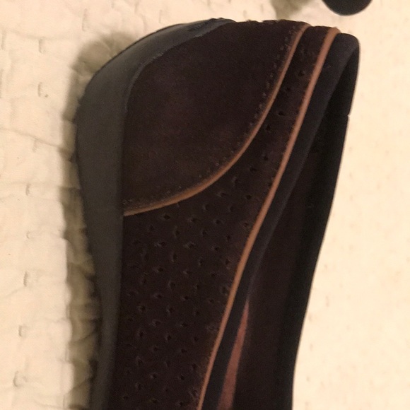 Dr Scholl’s, Brown Suede Ballet Type Slip On, Sz 6 - Picture 7 of 8